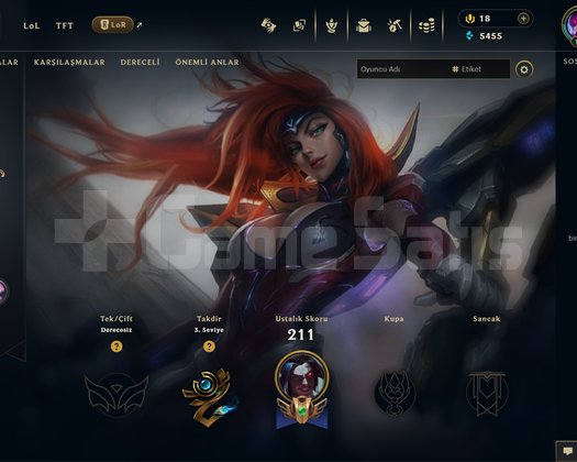 VALORANT UNRANKED 53 LVL + LOL HESABI
