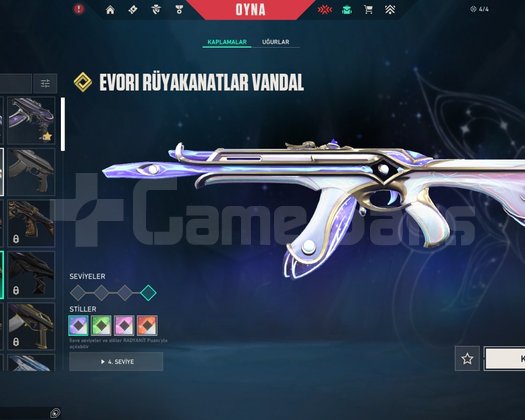 PLAT2 HESAP EVORİ VANDAL UZAYLI AVCISI BIÇAK