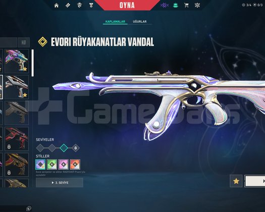 KAOS VANDAL VE OYUNUN EN İYİ PHANTOM SKİNLERİ OLAN