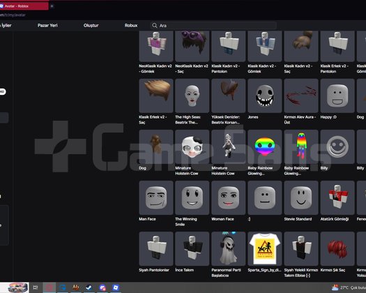 Robloxx 2020 sağlam hesap Total 4k!