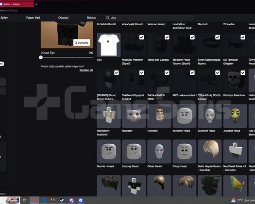 Robloxx 2020 sağlam hesap Total 4k!