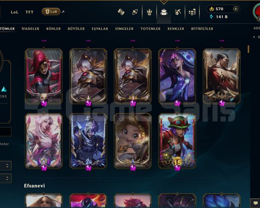 EUW | 373 SKİN | UNRANKED