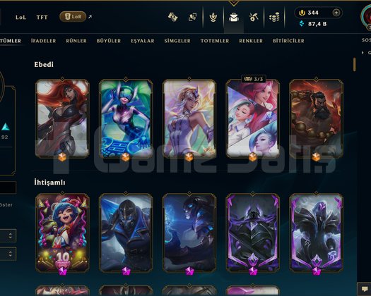EUW | 180 SKİN | UNRANKED