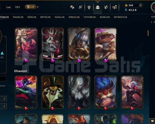 EUW | 180 SKİN | UNRANKED