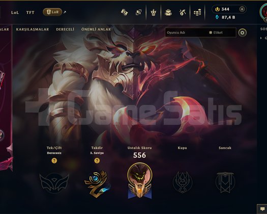 EUW | 180 SKİN | UNRANKED