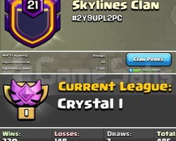 21sv Skylines Clan Kristal1 Başkent10 HemenTeslim