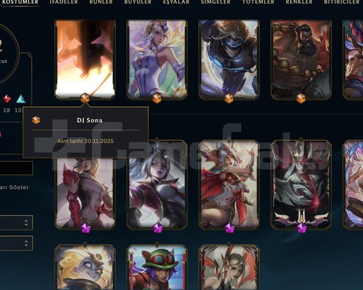 TR YÜKSELEN EFSANE AHRİ ARCANE JİNX