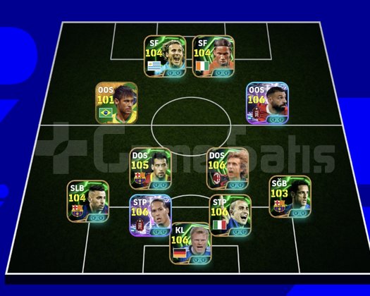 KG 3240 2 BOMBACI+SALAH+NEYMAR+PİRLO+VANDİJK