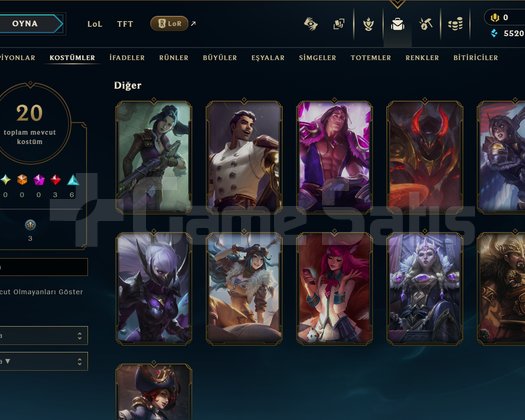 TR // 20 SKIN // RANKED READY