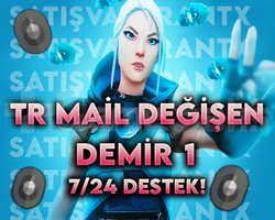 TR - DEMİR 1 - MAİL DEĞİŞEN - ULTRA DÜŞÜK MMR!