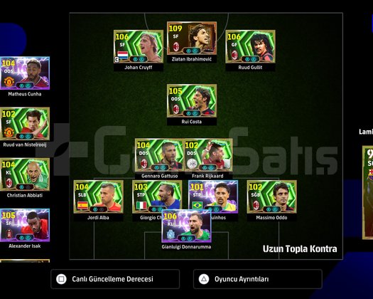 efootball playstation hesabı