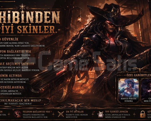 TR / Sahibinden Güzel Skinler/Garantili Hesaptır