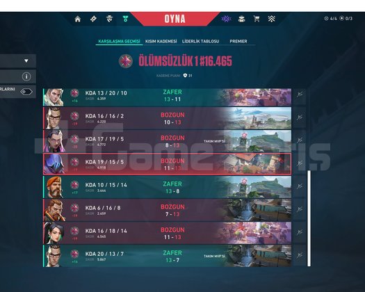 İMMO ASİL VANDALLI HESAP SATILIKTIR.