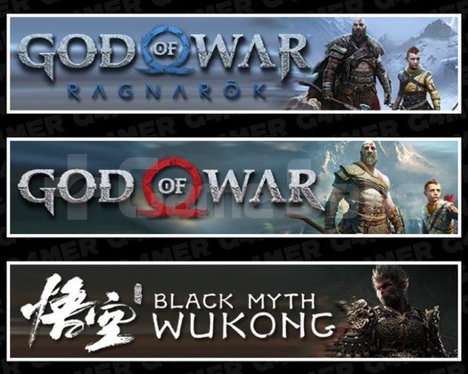 Ragnarök +God Of War +Black Myth Wukong