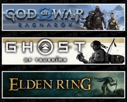 Ragnarök +Tsushima +Elden Ring