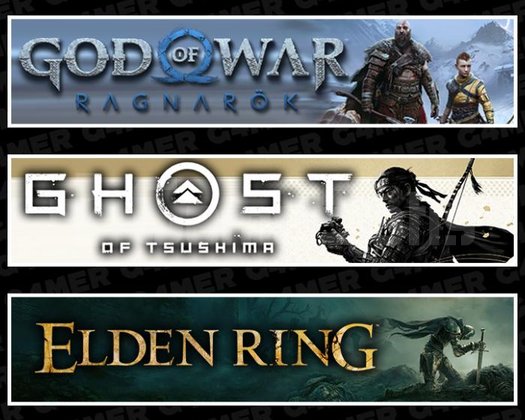 Ragnarök +Tsushima +Elden Ring