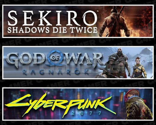 Sekiro +Ragnarök +Cyberpunk 2077