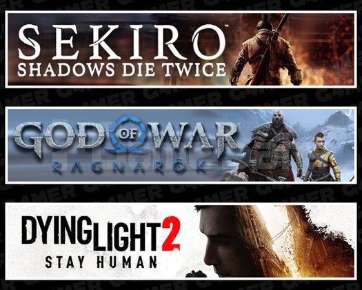 Sekiro +Ragnarök +Dying Light 2