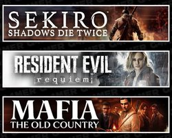 Sekiro +RE Requiem +Mafia