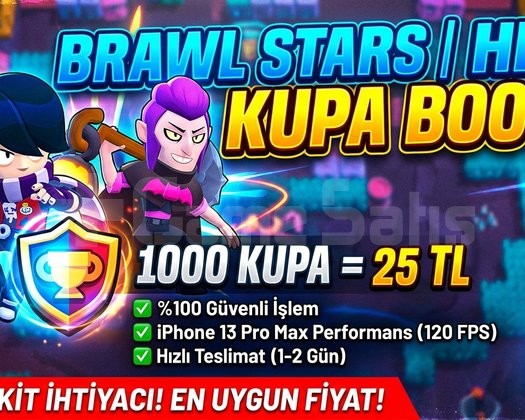 HIZLI VE GÜVENİLİR BRAWL STARS BOOST
