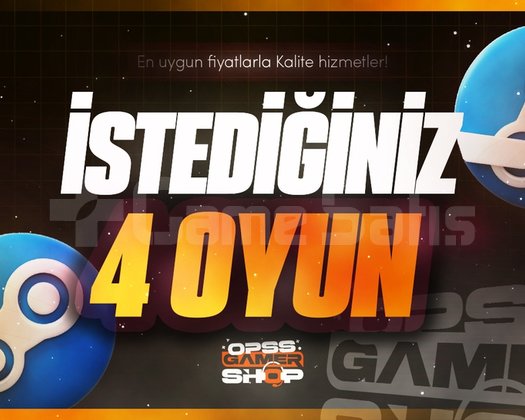 İstediğiniz 4 Oyun