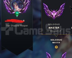 euw master 32 gain / 16k lucian ve dolu skinli