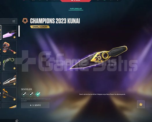 +300.000 TL Yatırılmış kelepir fiyata 300 Skin
