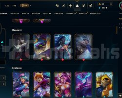 455 LVL PLAT 3 SEZON 3 HESABI 103 SKİN EU WEST