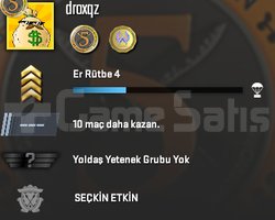 ANINDA TESLİM | 5+CS+ MADALYA + PRİME + RUST
