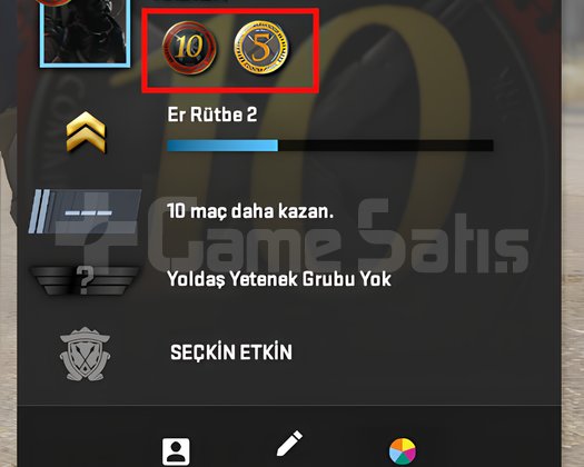15 YILLIK STEAM+İLK MAİL 2 MADALYA SIFIR HESAP