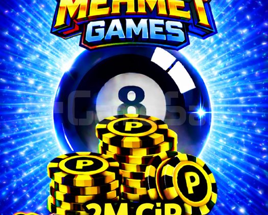 8 BALL POOL 2M ÇİP