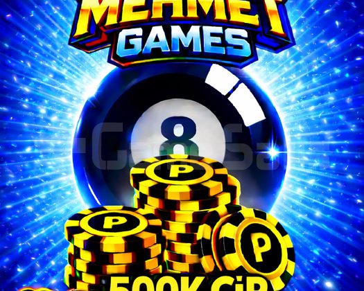 8 BALL POOL 500K ÇİP