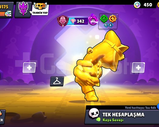 Brawl stars 50k kupa hesap 264 kostüm 101 karakter