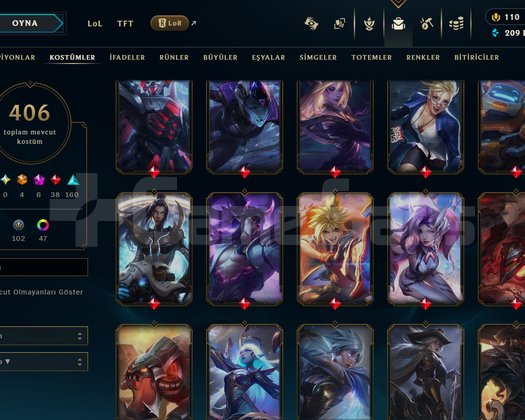 323 LEVEL / 406 SKİN / FUL HERO +MAİL +TELEFON