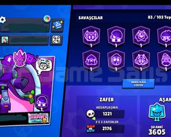 33k kupalı Brawl stars hesabı.
