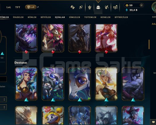 508 LEVEL / 110 SKİN / 128 HERO +MAİL +14K SATIŞ