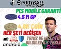 EFOOTBALL ANDROID 4.8K COIN + 4.5M GP TERTEMİZ