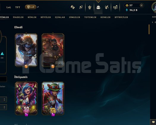 TR | 102 SKİN | UNRANKED