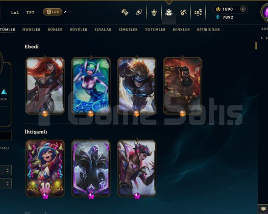 EUW | 318 SKİN | UNRANKED