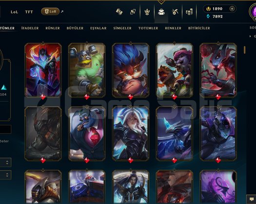 EUW | 318 SKİN | UNRANKED