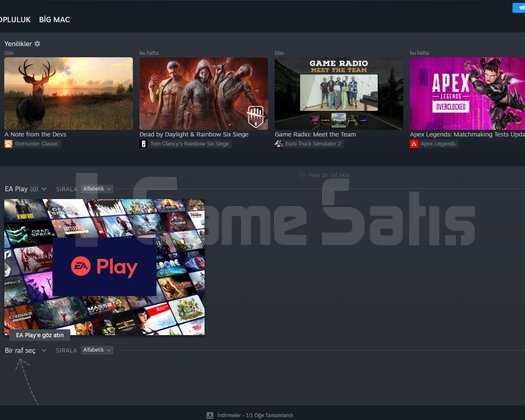 77 Oyunlu Steam Hesabı