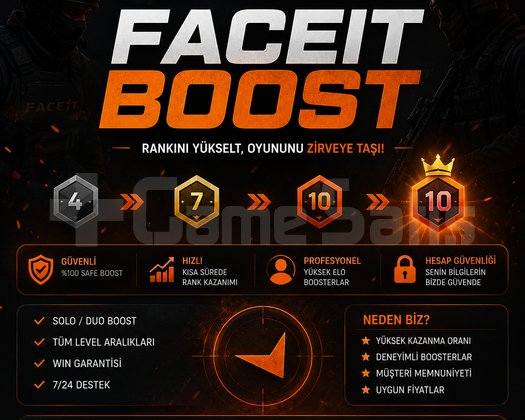 FACEIT ELO BOOST HİZMETİ