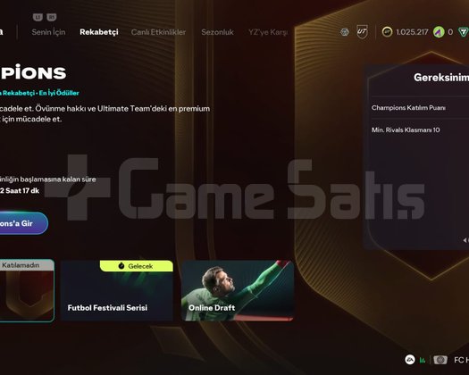 FC 26 PS HESABI WEB TRANSFER AÇIK 1M COİNS