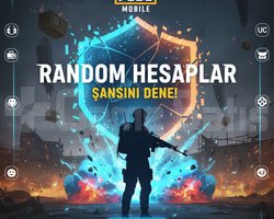 45TL RANDOM HESAP PUBG MOBİLMÜKEMMEL