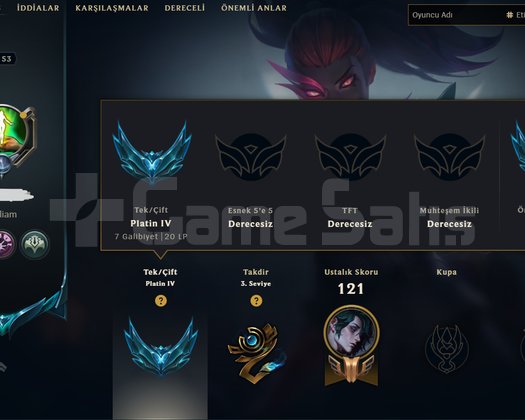 S14 EMERALD 7 WİN PLAT 4 20LP EFSANE KÖSTÜMLER +30