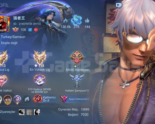 ADC VE JUNGLE MAİN HESAP
