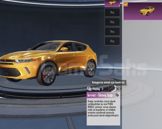 MASKARAFULLSET/MASKARA7/4DODGE/BOLKİLLMESAJ