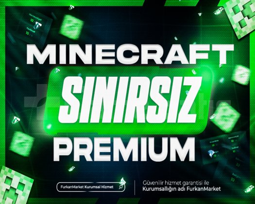 SINIRSIZ MİNECRAFT PREMİUM GARANTİ+DESTEK