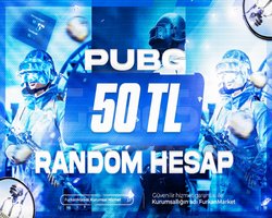 |DOPDOLU| 50TL PUBG RANDOM HESAP ULTRAVİP++