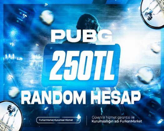 |DOPDOLU| 250TL+ PUBG RANDOM HESAP ULTRAVİP++